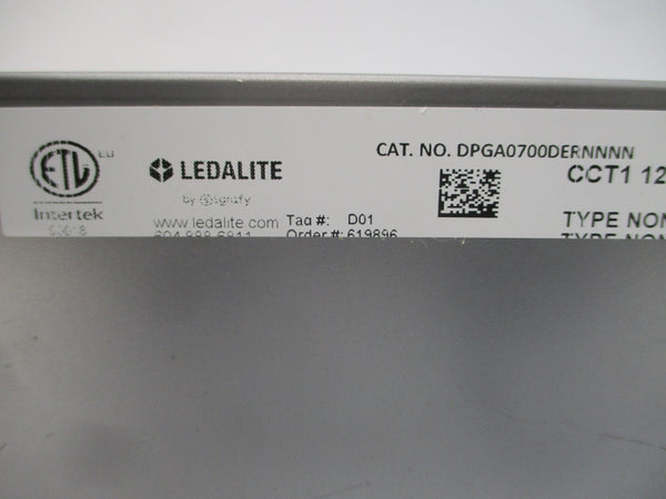 LEDALITE DPGA0700DERNNNN CCT1 120-277VAC 0.21-0.09A NSNP