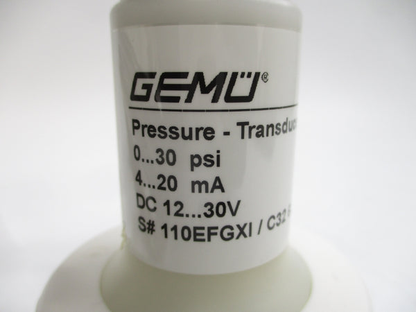 GEMU C32 6L7730H3PBFEZHPW 12-30VDC 0-30PSI NSMP