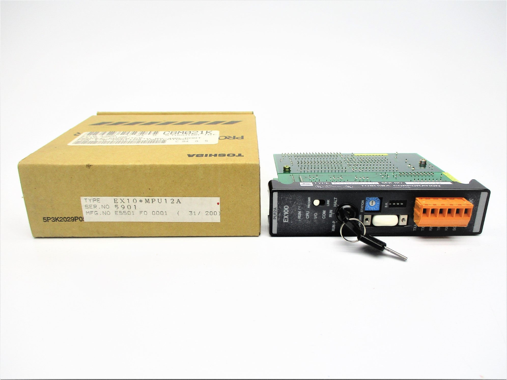 TOSHIBA EX10*MPU12A SER. 5901 NSMP