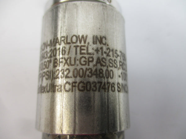 WATSON-MARLOW R05-H1-2410-146 08-BUGP-SI-24.5IN-11-11-SE 232.00/348.00PSI 0.50" NSNP