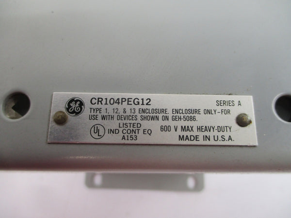 GENERAL ELECTRIC CR104PEG12 SER. A 600V (GR/WH) NSMP