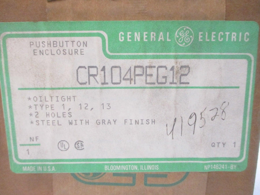 GENERAL ELECTRIC CR104PEG12 SER. A 600V (GR/WH) NSMP