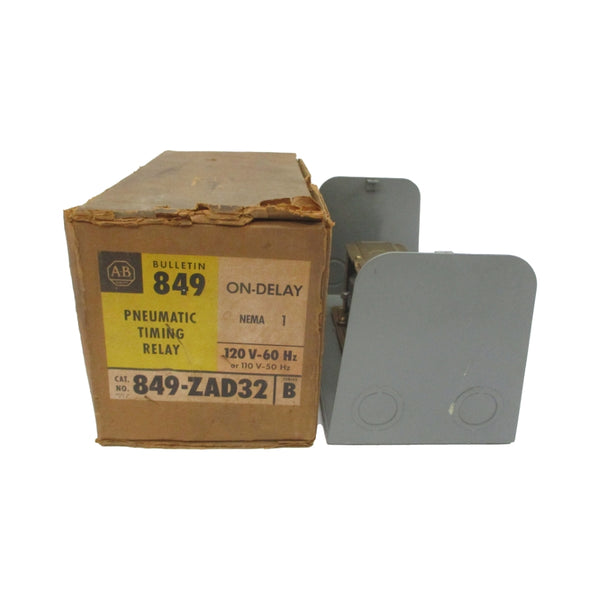 INDUSTRIAL SPARE PART 849-ZAD32 SER. B 110/120V 60A (MISSING COVER) (BR/YL) NSMP