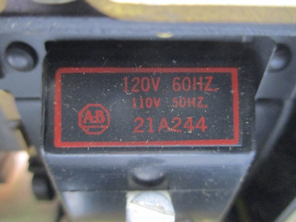 INDUSTRIAL SPARE PART 849-ZAD32 SER. B 110/120V 60A (MISSING COVER) (BR/YL) NSMP