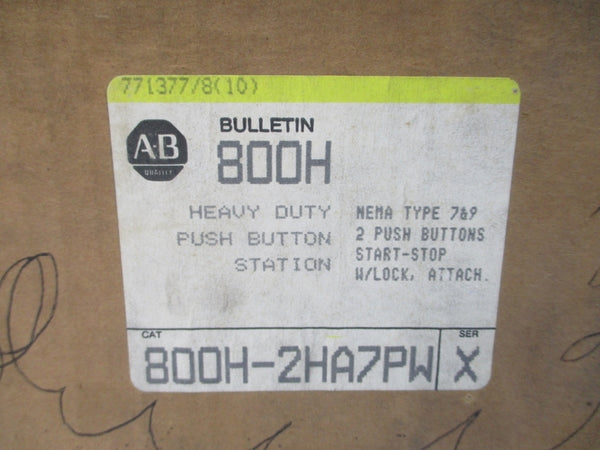 INDUSTRIAL SPARE PART 800H-2HA7PW SER. X (BR/YL) NSMP