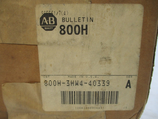INDUSTRIAL SPARE PART 800H-3HW4-40339 SER. A (BR/WH) NSMP