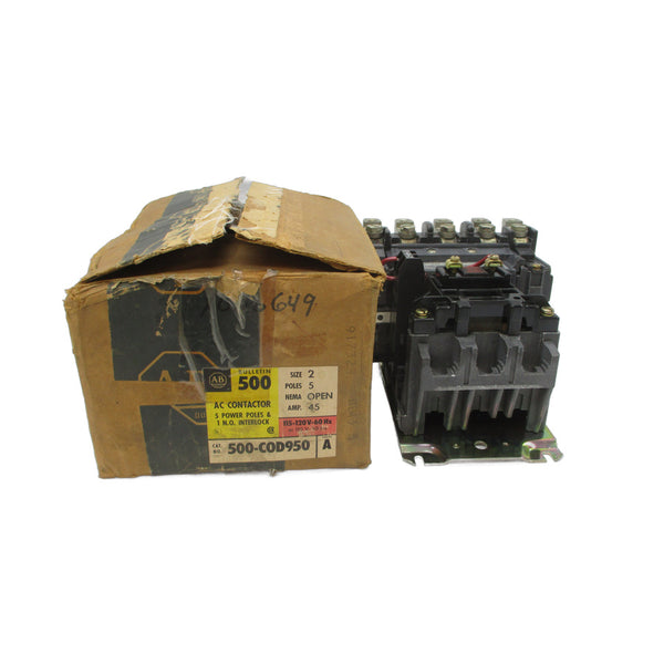 INDUSTRIAL SPARE PART 500-COD950 SER. A 110/115-120V 45A (BR/YL) NSMP