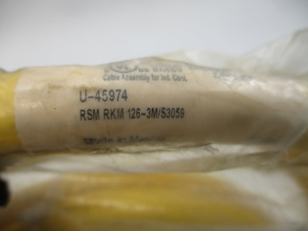 TURCK RSMRKM126-3M/S3059 U-45974 600V 7A NSMP