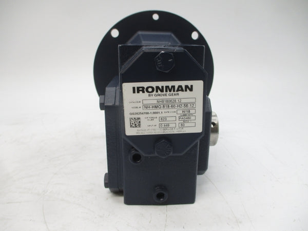 GROVE GEAR NH-HMQ-818-60-H2-56-12 NH8180628.12 NSMP