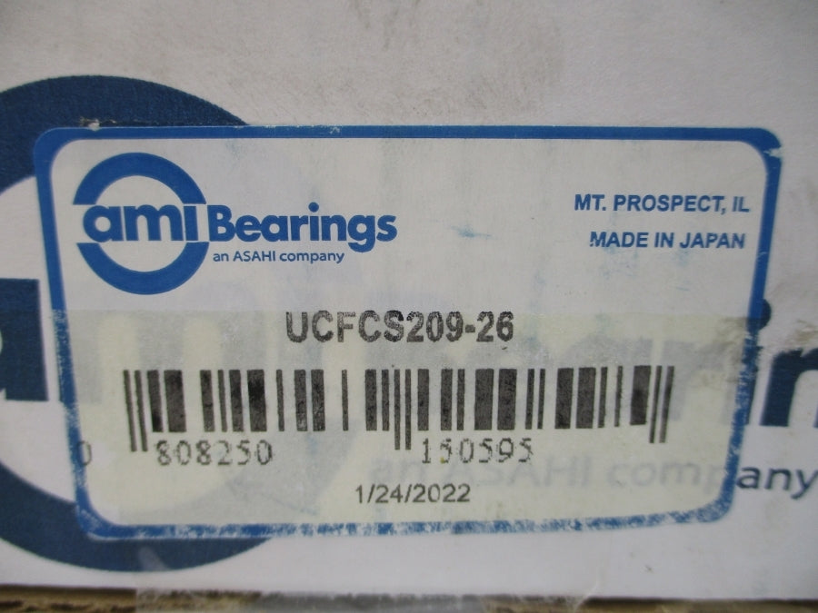 AMI BEARINGS UCFCS209-26 NSMP