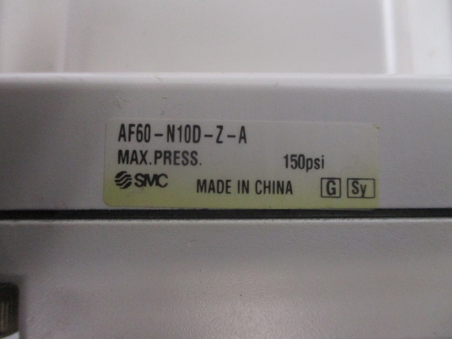 SMC AF60-N10D-Z-A 150PSI NSNP