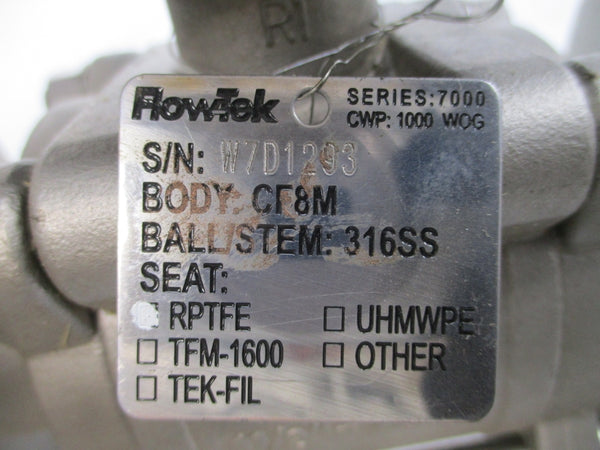 FLOWTEK 930834-113A0532 SER. 7000 140PSI 1-1/2" NSNP