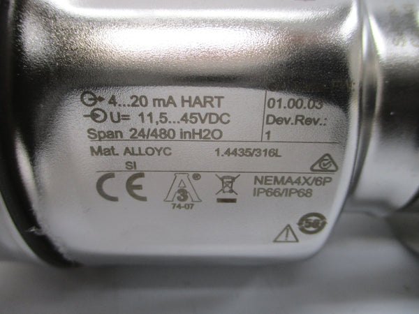 ENDRESS+HAUSER FMB50-78X6/0 11.5-45VDC REV. 1 NSMP
