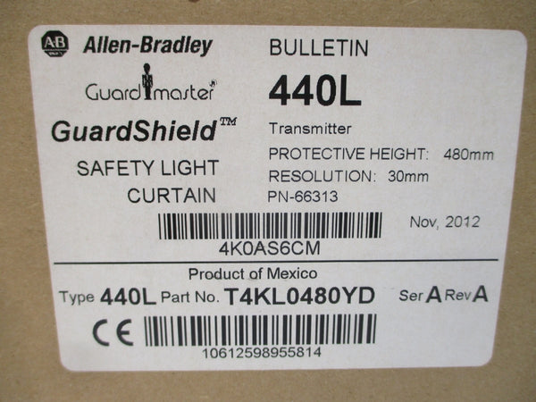 INDUSTRIAL SPARE PART 440LT4KL0480YD SER. A REV. A NSFS