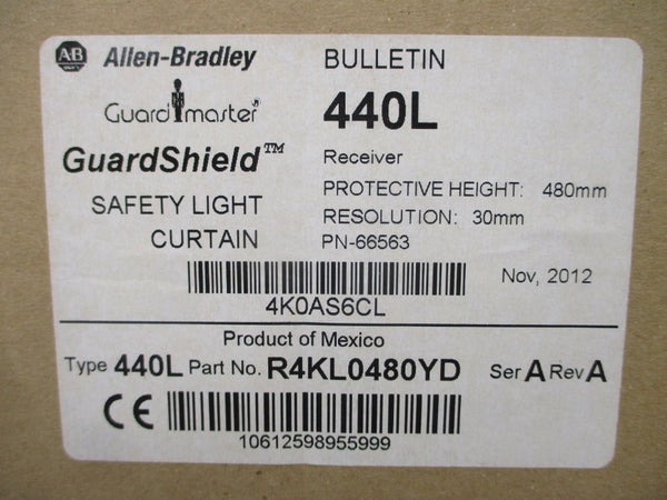 INDUSTRIAL SPARE PART 440LR4KL0480YD SER. A REV. A NSMP