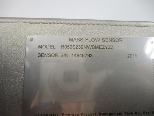 MICRO MOTION R050S239NWBMEZYZZ 1500PSI NSMP