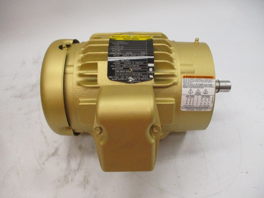 BALDOR VEM3584T 05C053X163G1 230/460V 4.6/2.3A NSMP