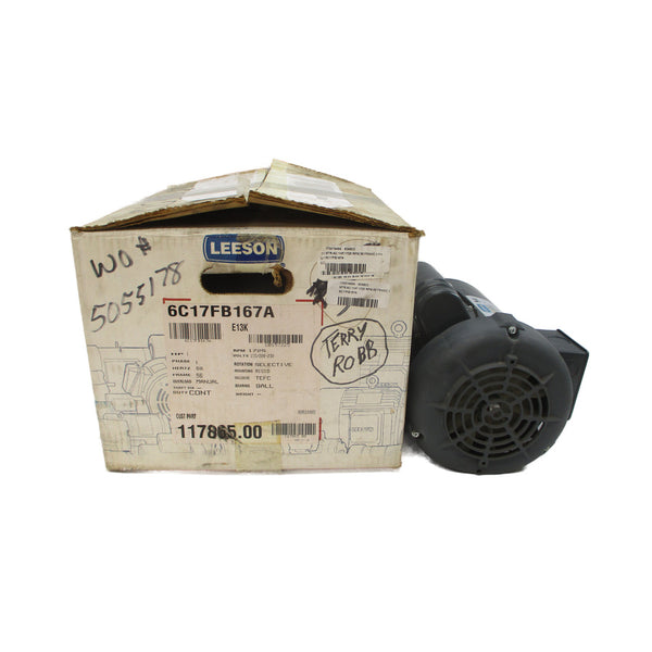 LEESON 117865.00 6C17FB167A 115/208-230V 13.4/6.8-6.7A NSMP