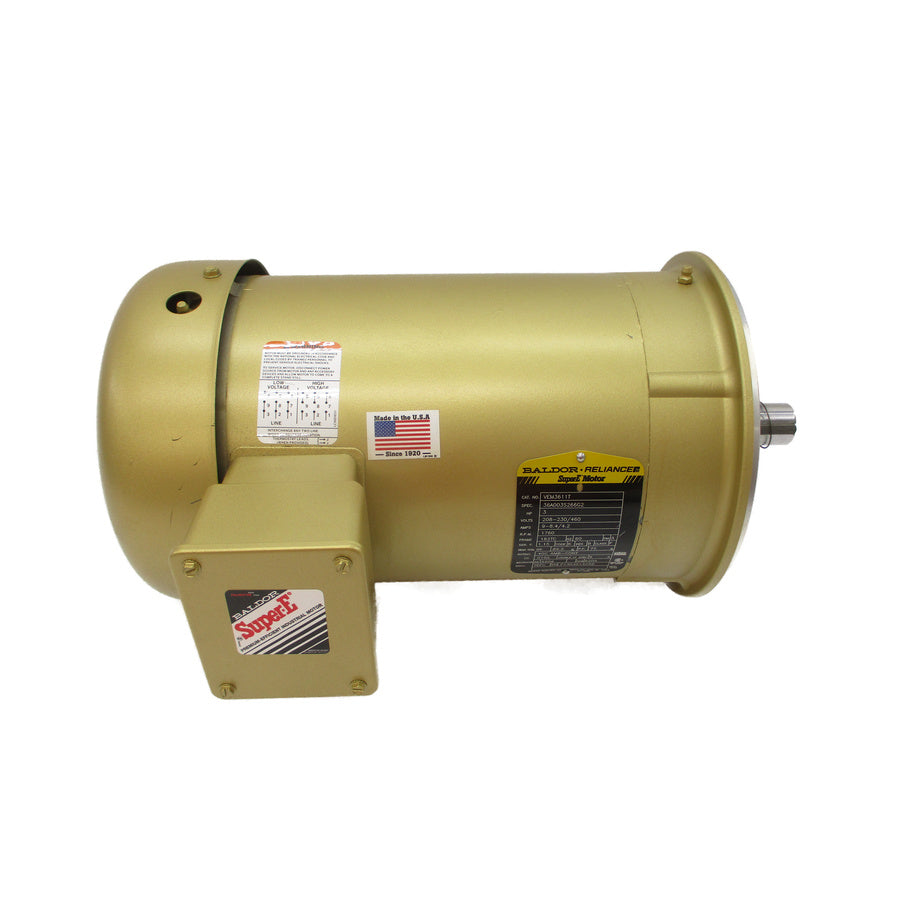 BALDOR VEM3611T 36A003S266G2 208-230/460V 9-8.4/4.2A NSNP
