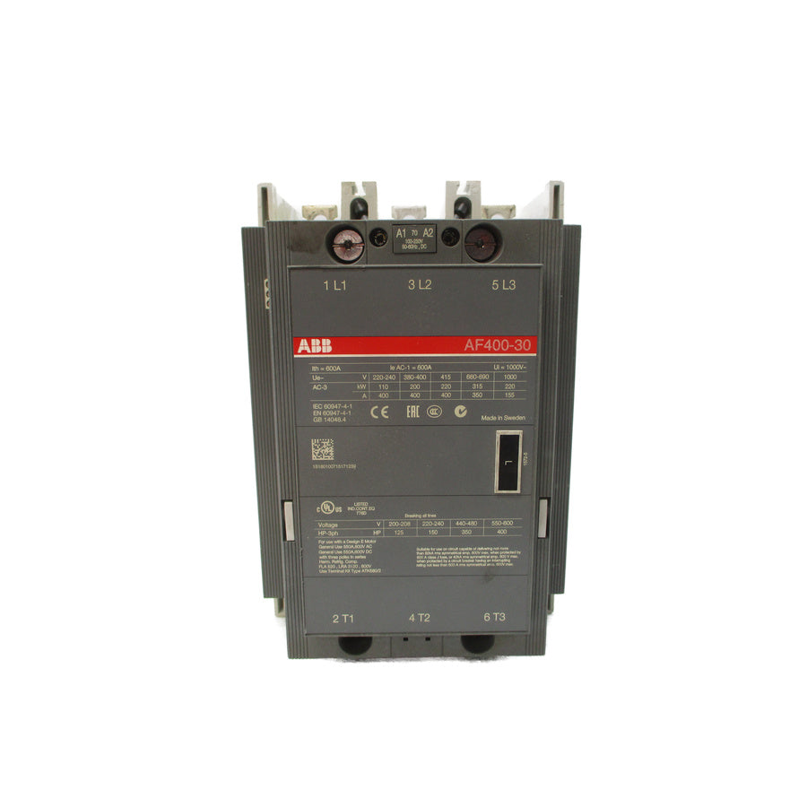 ABB AF400-30 100-250VDC 600A UNMP