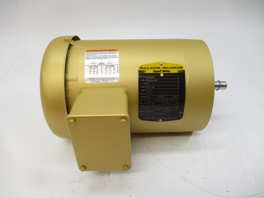 BALDOR VEM3538 35J302G155 230/460V 1.8/.9A NSMP