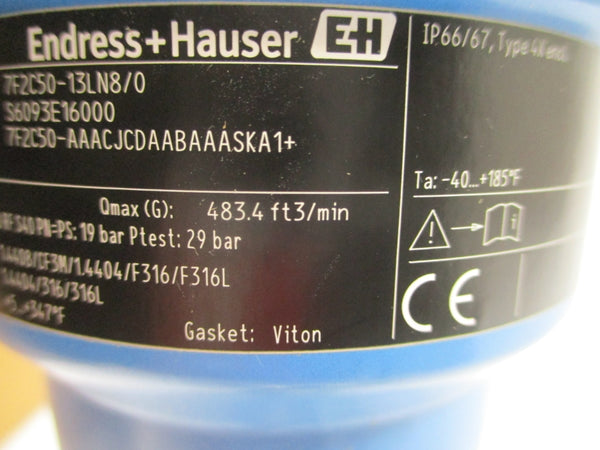 ENDRESS+HAUSER 7F2C50-13LN8/0 2" NSMP