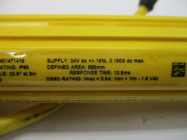 BANNER ENGINEERING SLPR25-690P8 24VDC 0.150A NSNP
