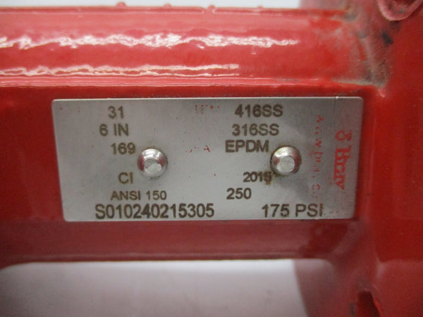 BRAY 521 175PSI 6" NSNP