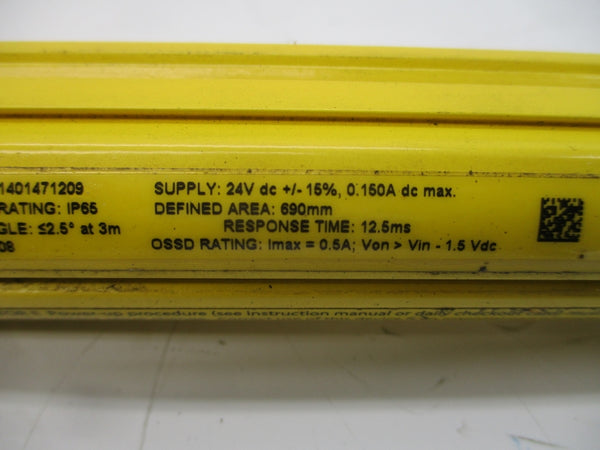 BANNER ENGINEERING SLPR25-690P8 24VDC 0.150A UNMP