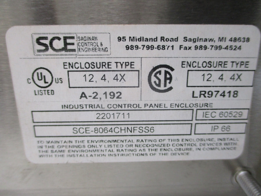 SCE SCE-8064CHNFSS6 2201711 NSMP