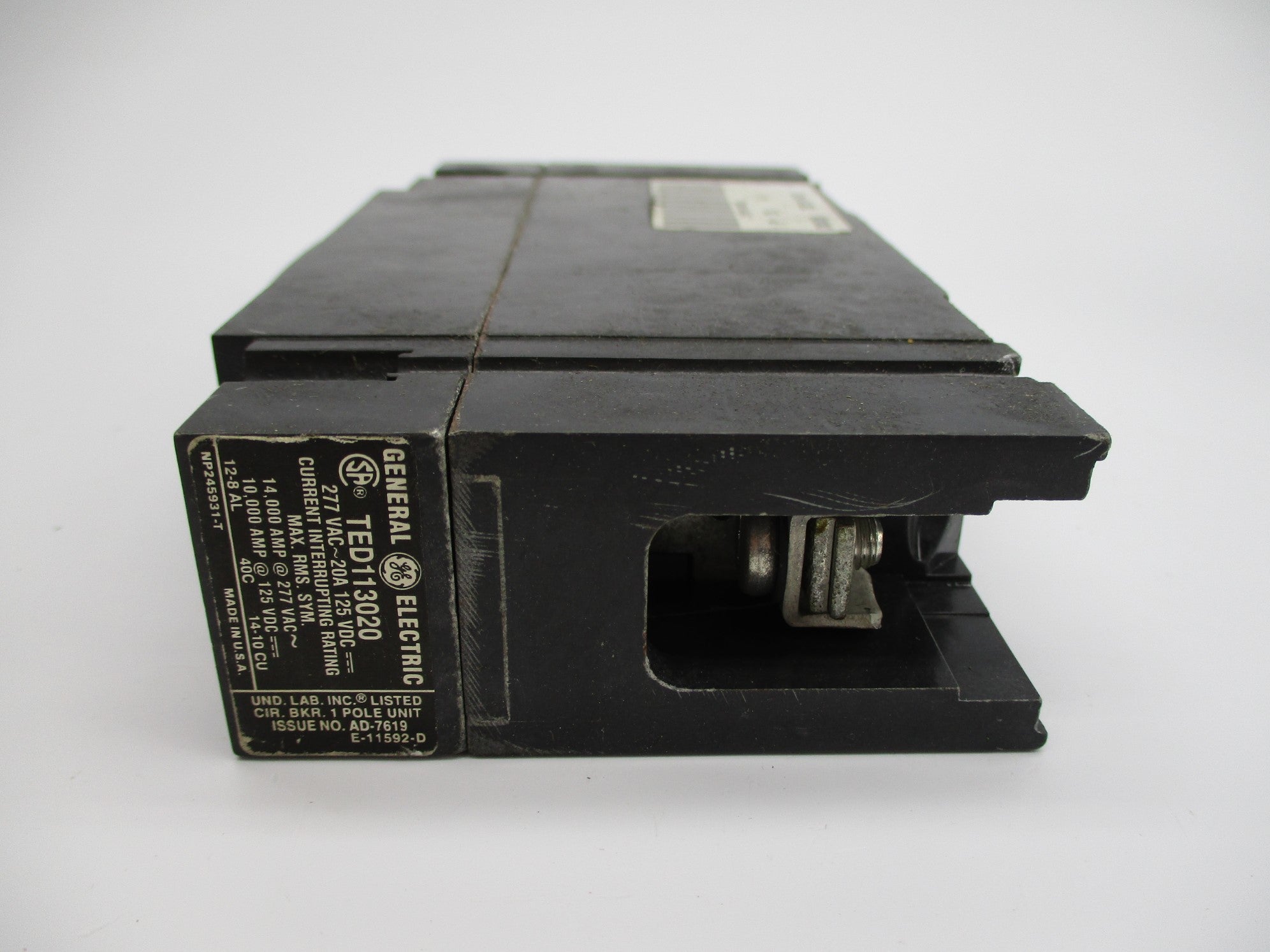 GENERAL ELECTRIC TED113020 277VAC 20A NSNP