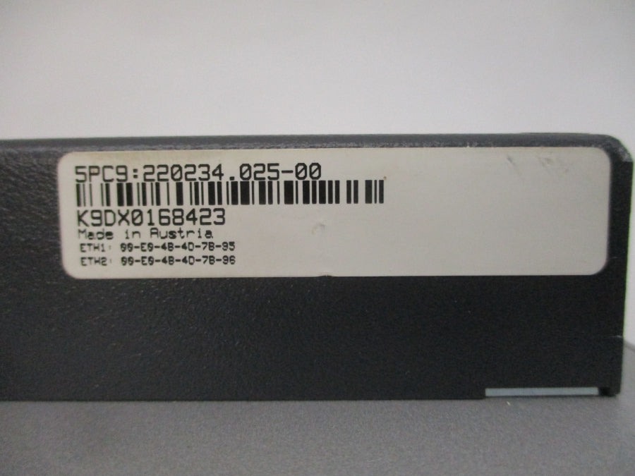 B&R AUTOMATION 5PC9:220234.025-00 PC2100 24VDC 2/3.5A NSNP