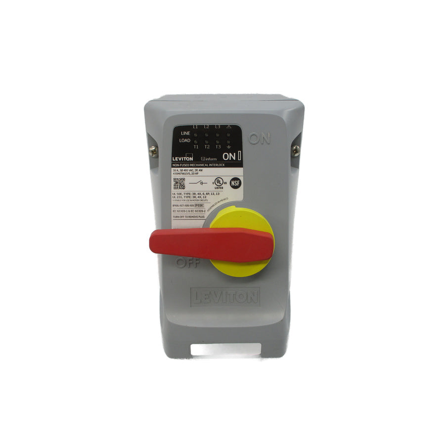 LEVITON 430MI7WLEVS 480VAC 30A NSNP
