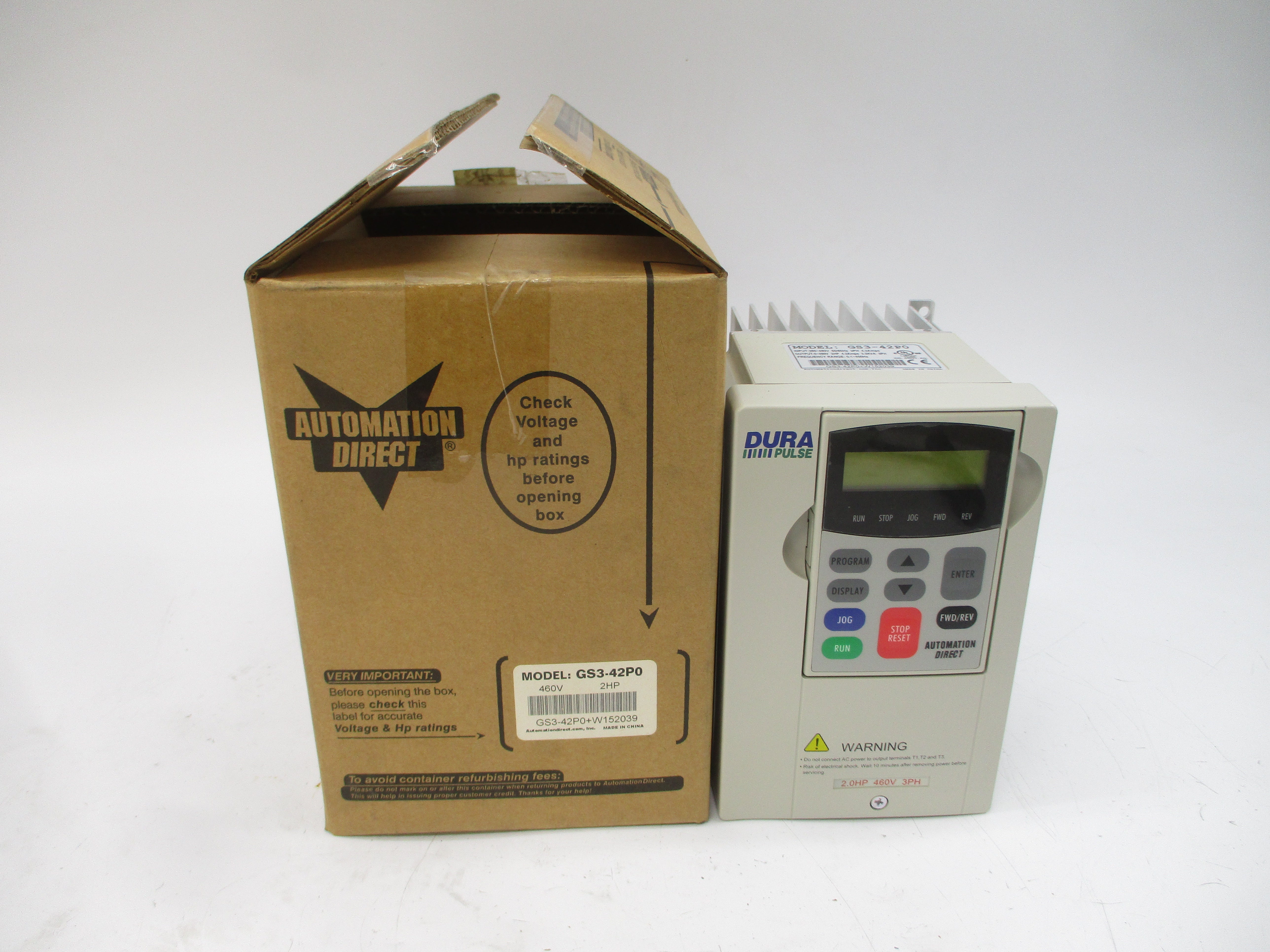 AUTOMATION DIRECT GS3-42P0 380-480V 4.3A NSMP