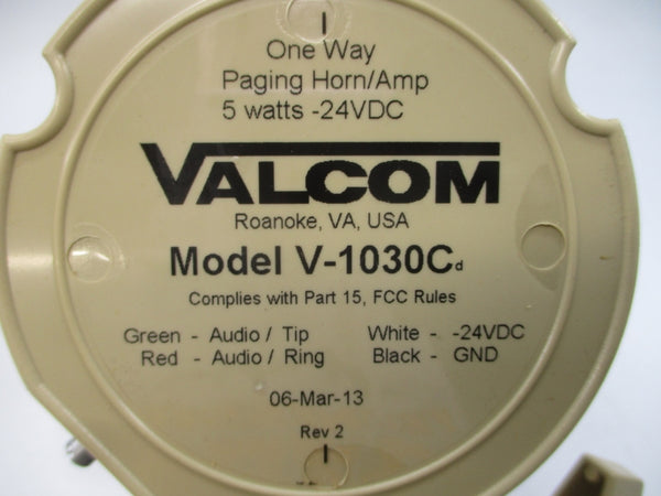 VALCOM V-1030C 24VDC NSNP