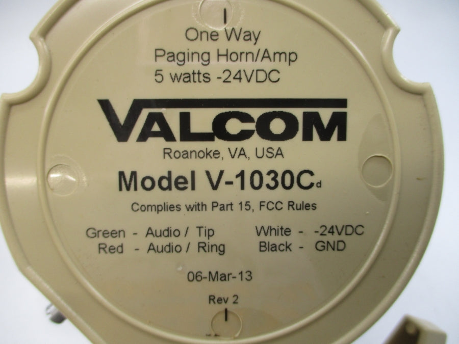 VALCOM V-1030C 24VDC NSNP