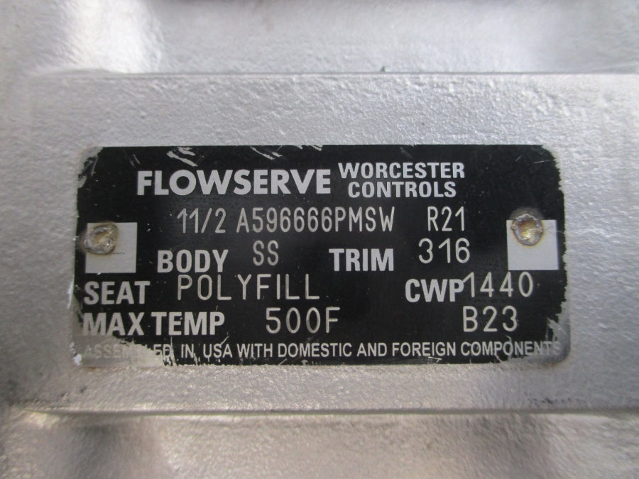 FLOWSERVE A596666PMSW 1-1/2" NSNP