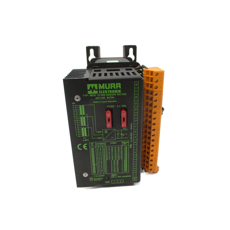MURR ELEKTRONIK MDG10-208-520/24VDC/10A 85791 24VDC 10A NSNP