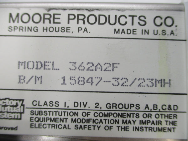MOORE PRODUCTS 362A2F 15847-32/23MH 115VAC 0.5A NSNP