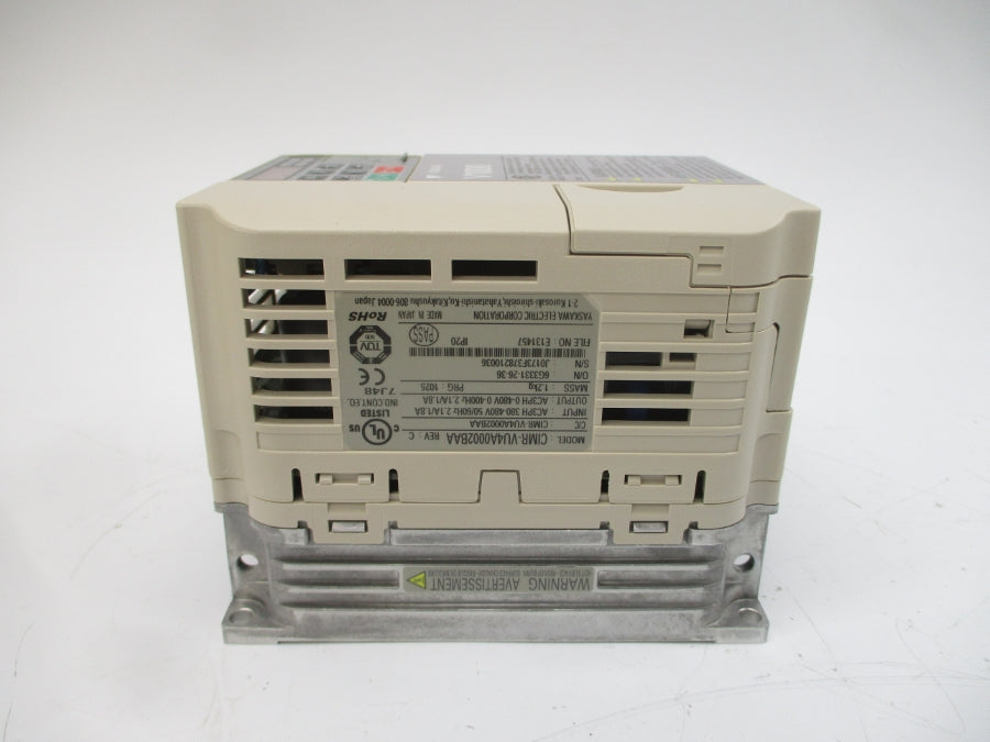 YASKAWA CIMR-VU4A0002BAA 380-480VAC 2.1/1.8A REV. C NSMP