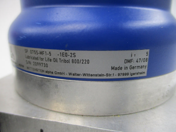WITTENSTEIN SP075S-MF1-5-1E0-2S NSNP