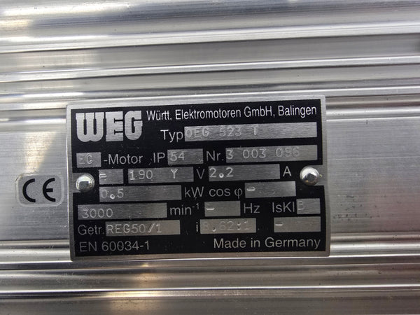 WEG 0EG523T 190V 2.2A NSNP