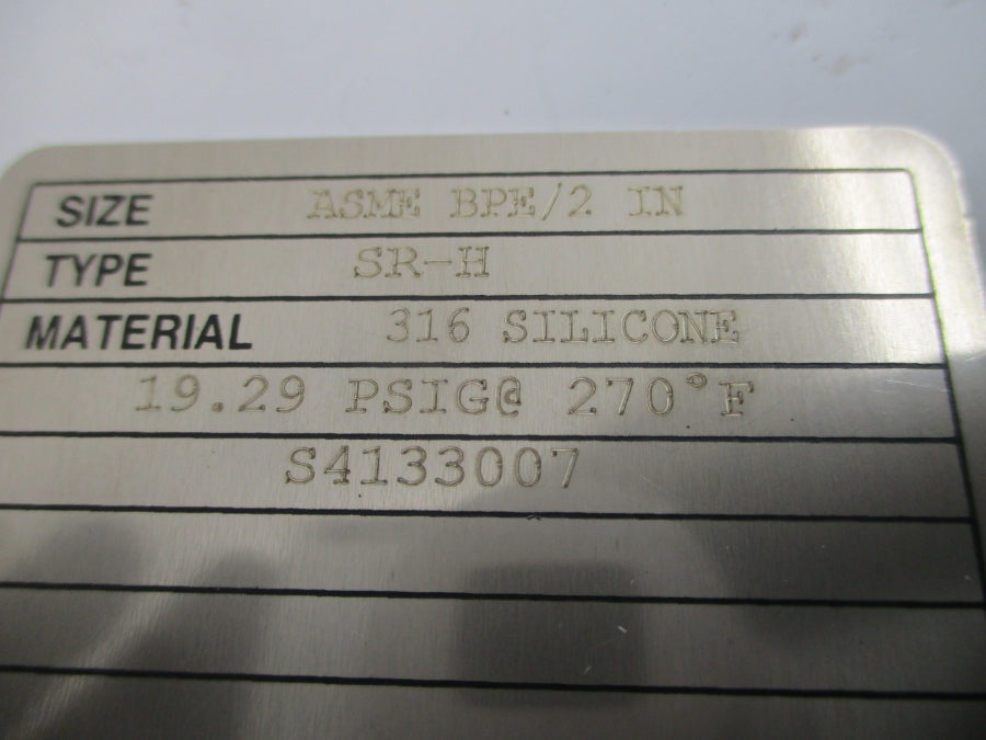 FIKE SR-H 2362751 19.29PSI 270'F 2" NSMP
