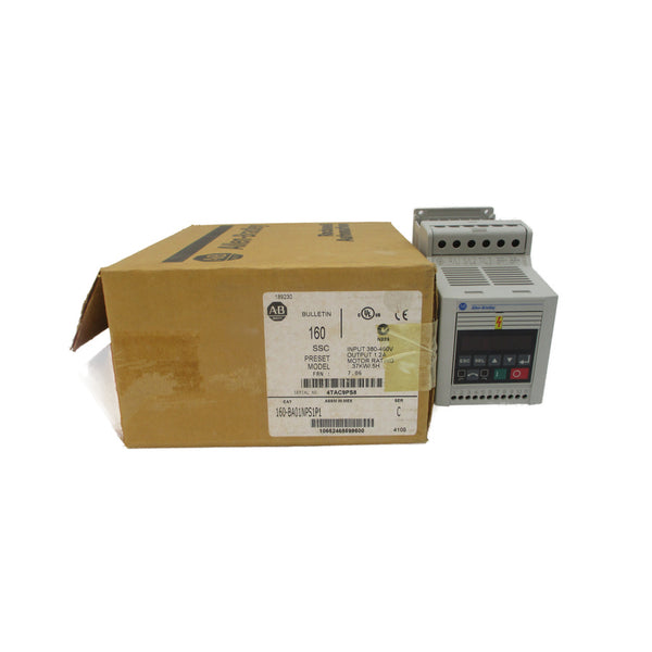 ALLEN BRADLEY 160-BA01NPS1P1 SER. C F/W 7.06 380-460V 1.4A NSMP