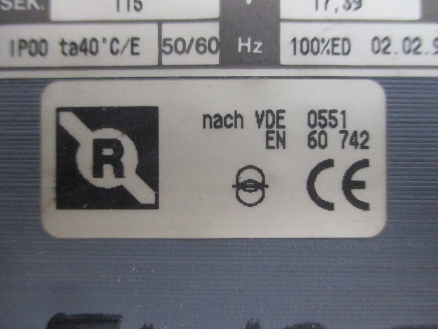 MICHAEL RIEDEL REIA2000 460-480-500V 4.5/17.39A NSNP