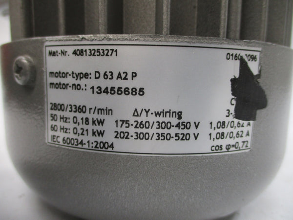 BECKER VT4.4 2794068 202-300/350-520V 1.08/0.62A NSNP
