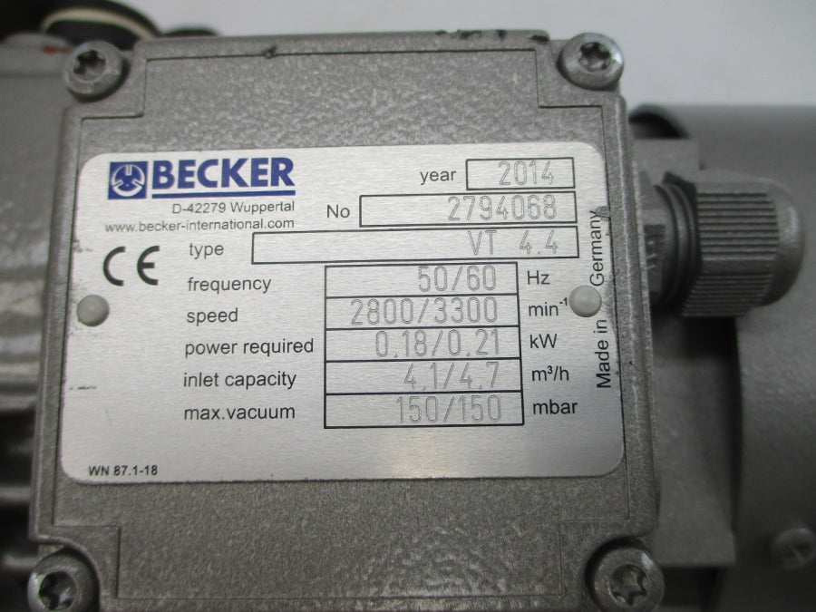 BECKER VT4.4 2794068 202-300/350-520V 1.08/0.62A NSNP