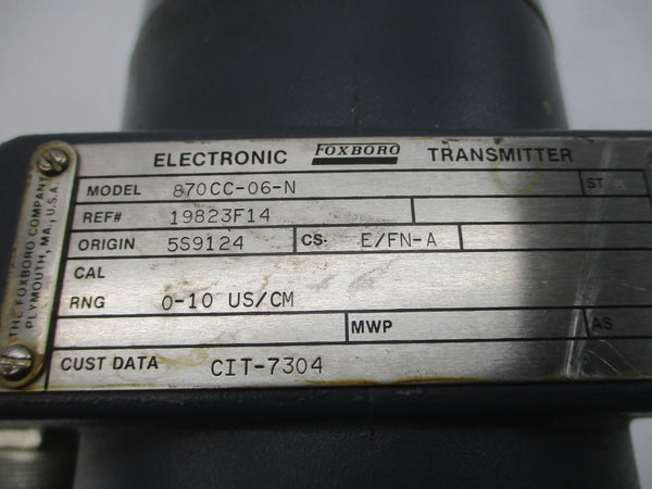 FOXBORO 870CC-06-N UNMP