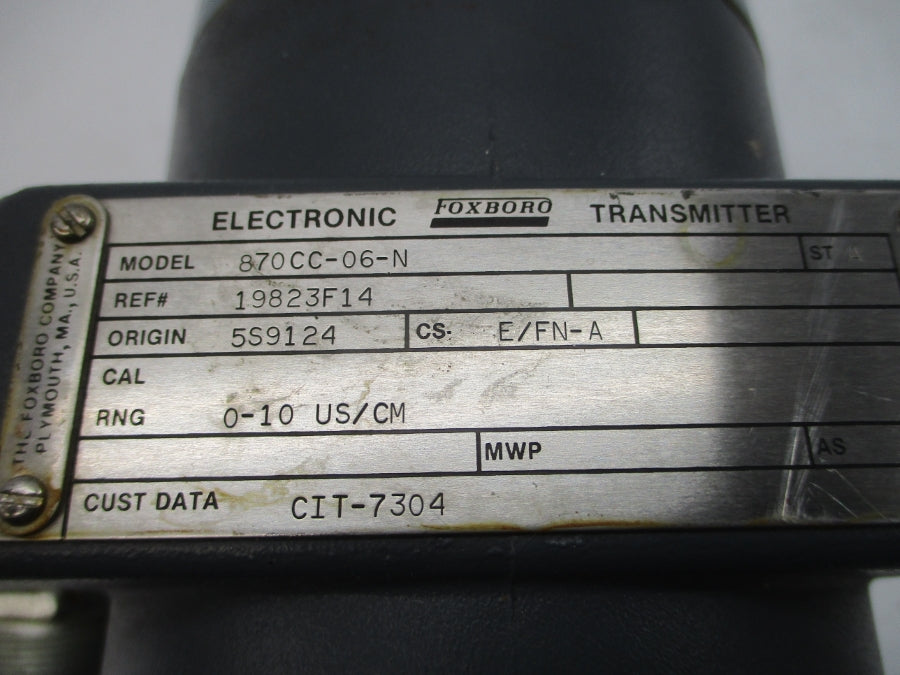 FOXBORO 870CC-06-N UNMP