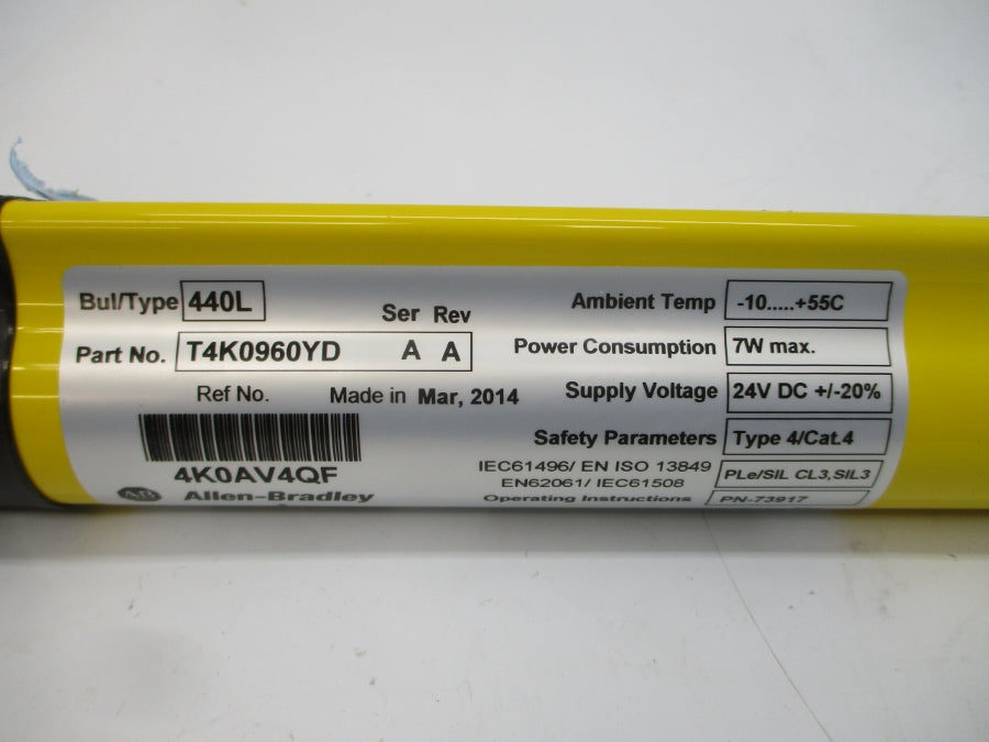 ALLEN BRADLEY 440L-T4K0960YD SER. A 24VDC REV. A NSMP